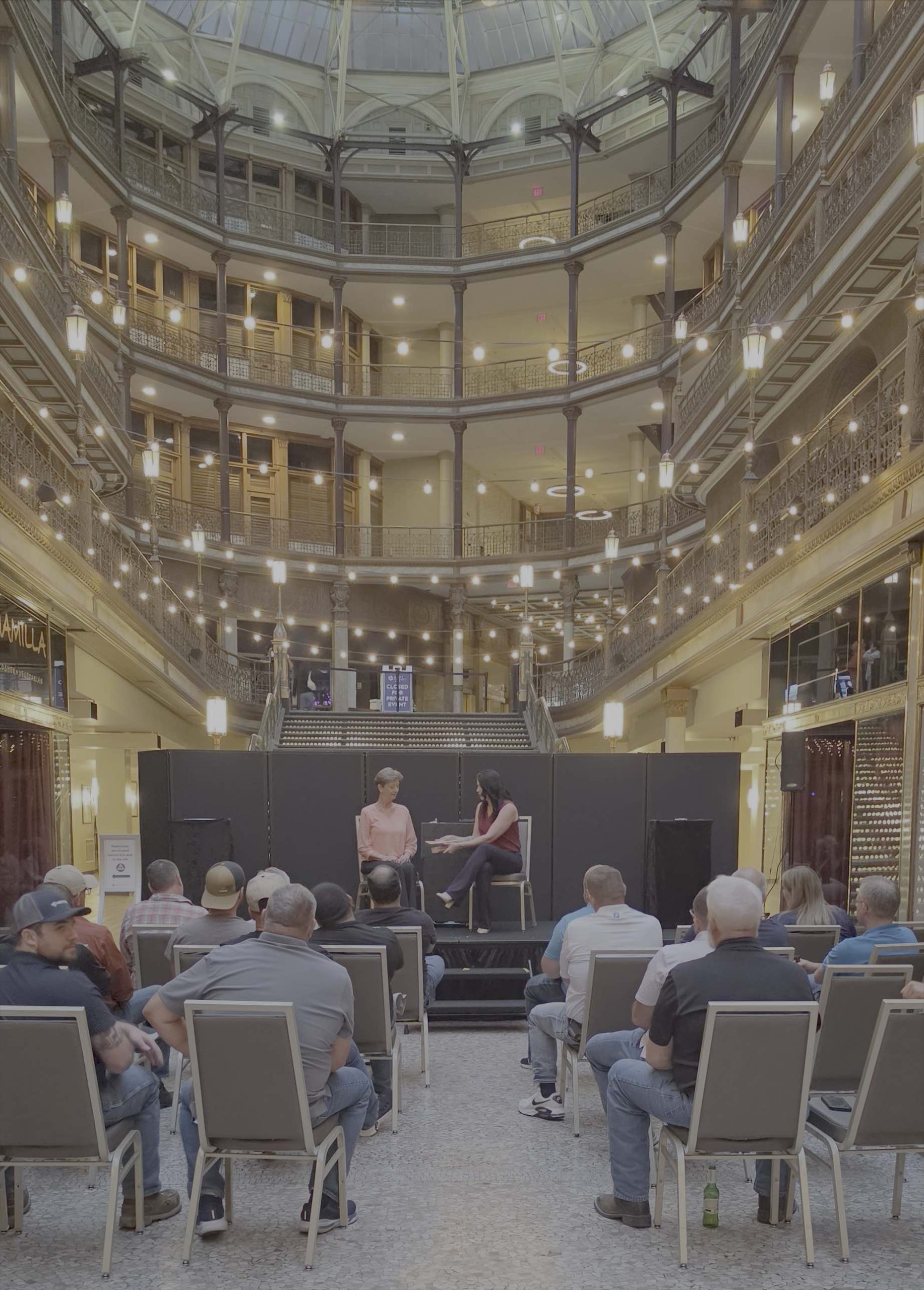 The Cleveland Arcade By Hyatt Magic Show The Clevealnd Magic Show Arcade by Hyatt
